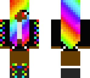 rainbow minecraft bae
