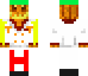creepy skindex skin with green hat