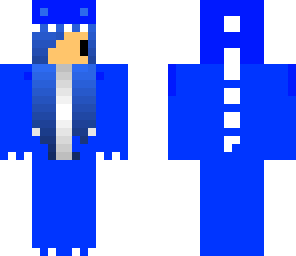blue kawaii skin