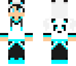 blue panda