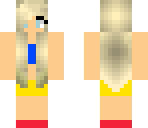 mondern blonde snow white