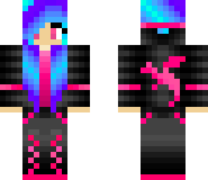 hot pink dragon girl