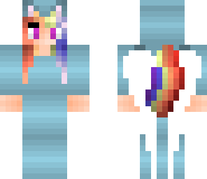 rainbow dash human girl