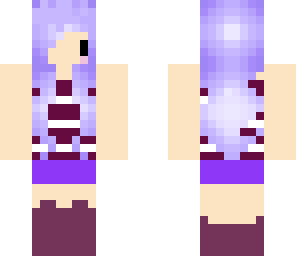 cute purple haired edit