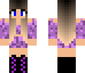 purple gamer girl