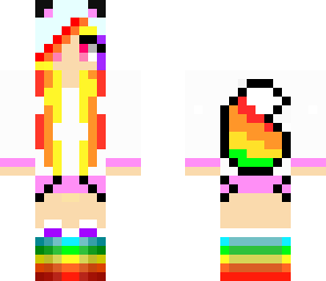 rainbow wolf