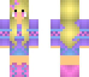 colorful girl