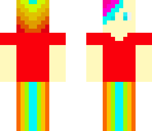 rainbow girl