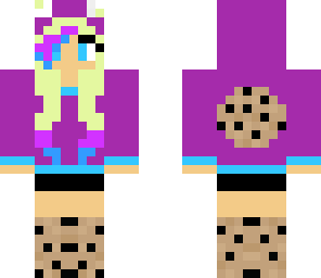 edit of a cookie girl