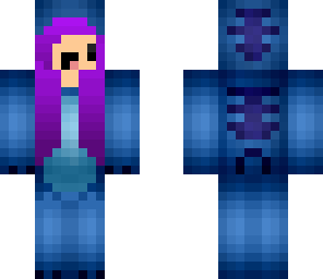 purple haired derp stitch