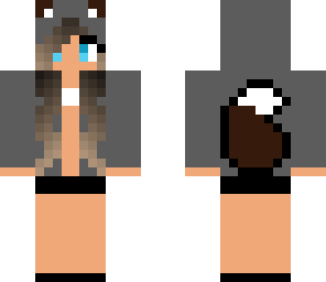 messy lost wolf girl