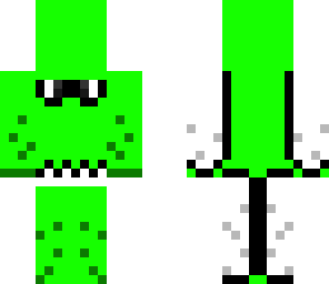 lime green splatoon squid