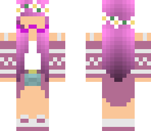 pink moustache