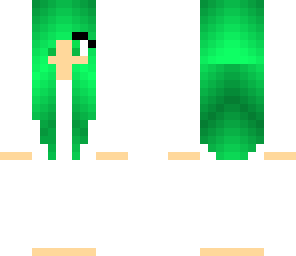 green hair skin base
