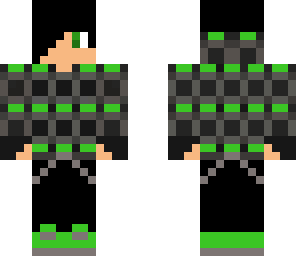 green and grey boy