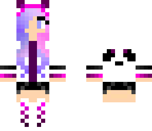 pink panda girl