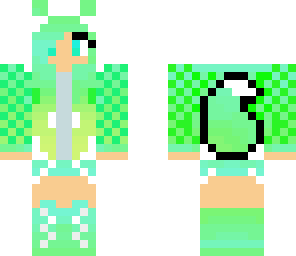 green apple wolf girl