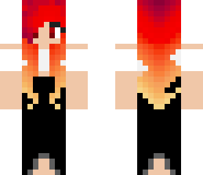 fire ombre hair