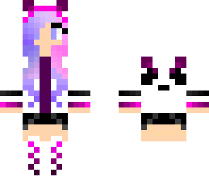 pink panda girl