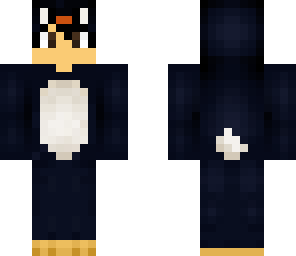 boy in penguin onesie