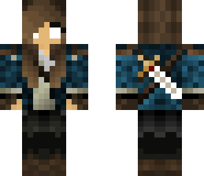 herobrine hunter girl
