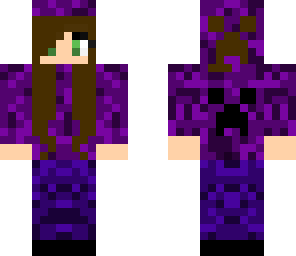 purple creeper girl