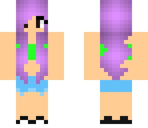 cute purple skin