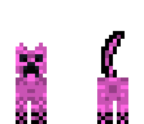 pink creeper cat