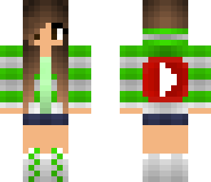 green gamer girl