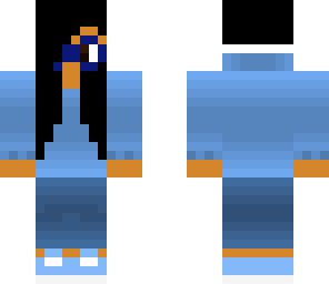 blue glasses with hoodie