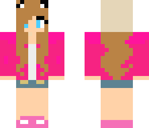 pink cat girl