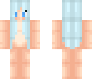 light blue hair base