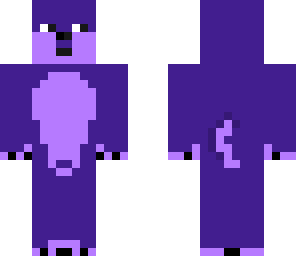 purple blue doge