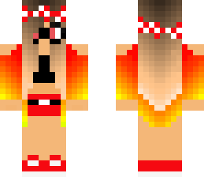 hipster fire girl
