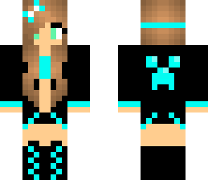 blue creeper girl cx