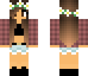 girl with flower crown
