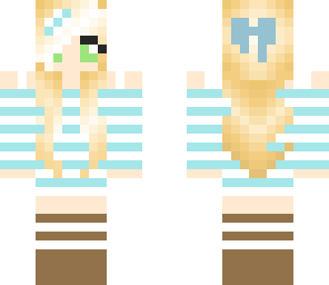 blue girl