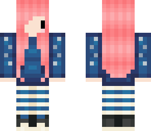 pink hair chibi girl