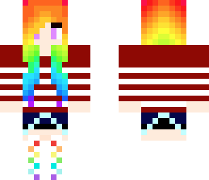 rainbow girl