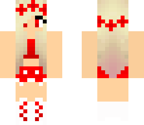 cute red summer girl