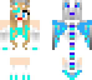 ice dragon girl for friend