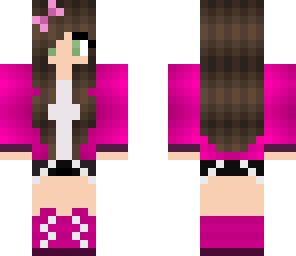 pink cute girl