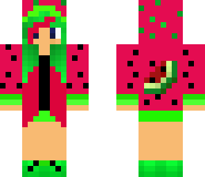 girl watermelon