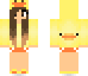 duck girl ombre