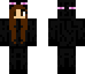 enderman mincraft girl
