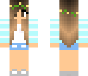 blue summer girl
