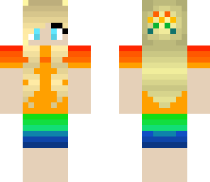 rainbow girl