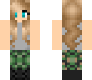 camo person