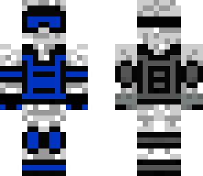 paintball blue guy
