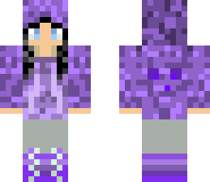 purple slime girl